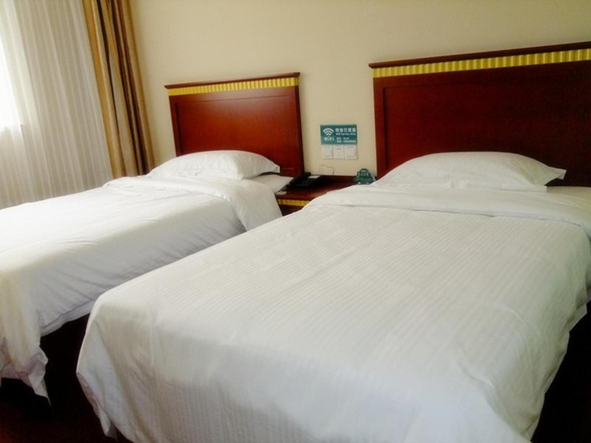 Greentree Inn Shandong Jining Qufu East Jingxuan Road Sankong Express Hotel Jining (Shandong) Exterior foto