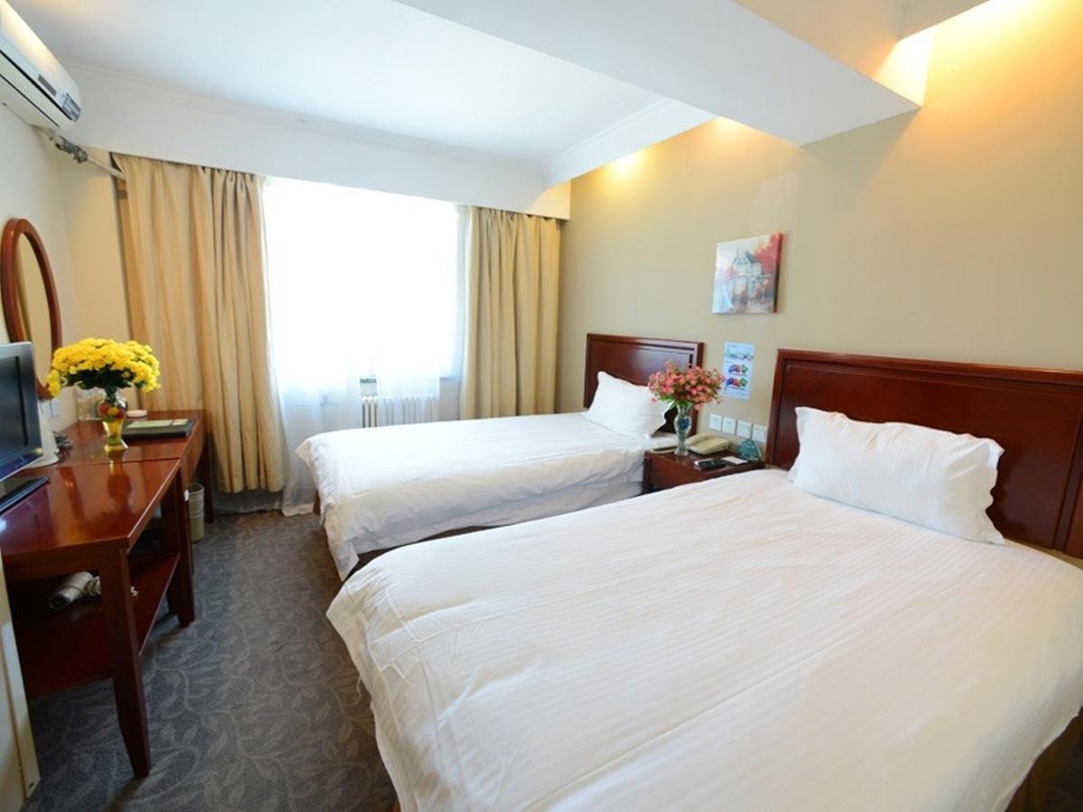 Greentree Inn Shandong Jining Qufu East Jingxuan Road Sankong Express Hotel Jining (Shandong) Exterior foto