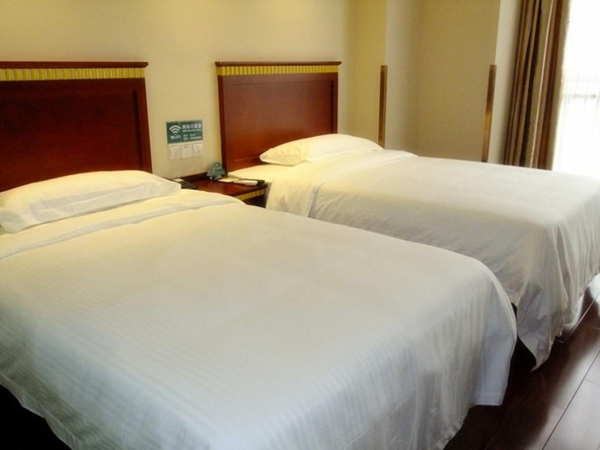 Greentree Inn Shandong Jining Qufu East Jingxuan Road Sankong Express Hotel Jining (Shandong) Exterior foto