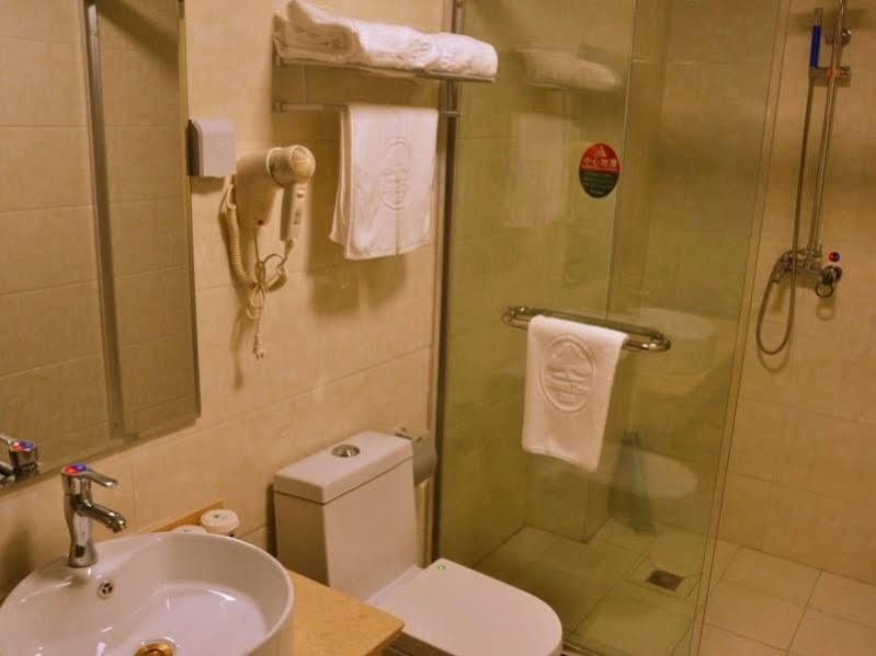 Greentree Inn Shandong Jining Qufu East Jingxuan Road Sankong Express Hotel Jining (Shandong) Exterior foto