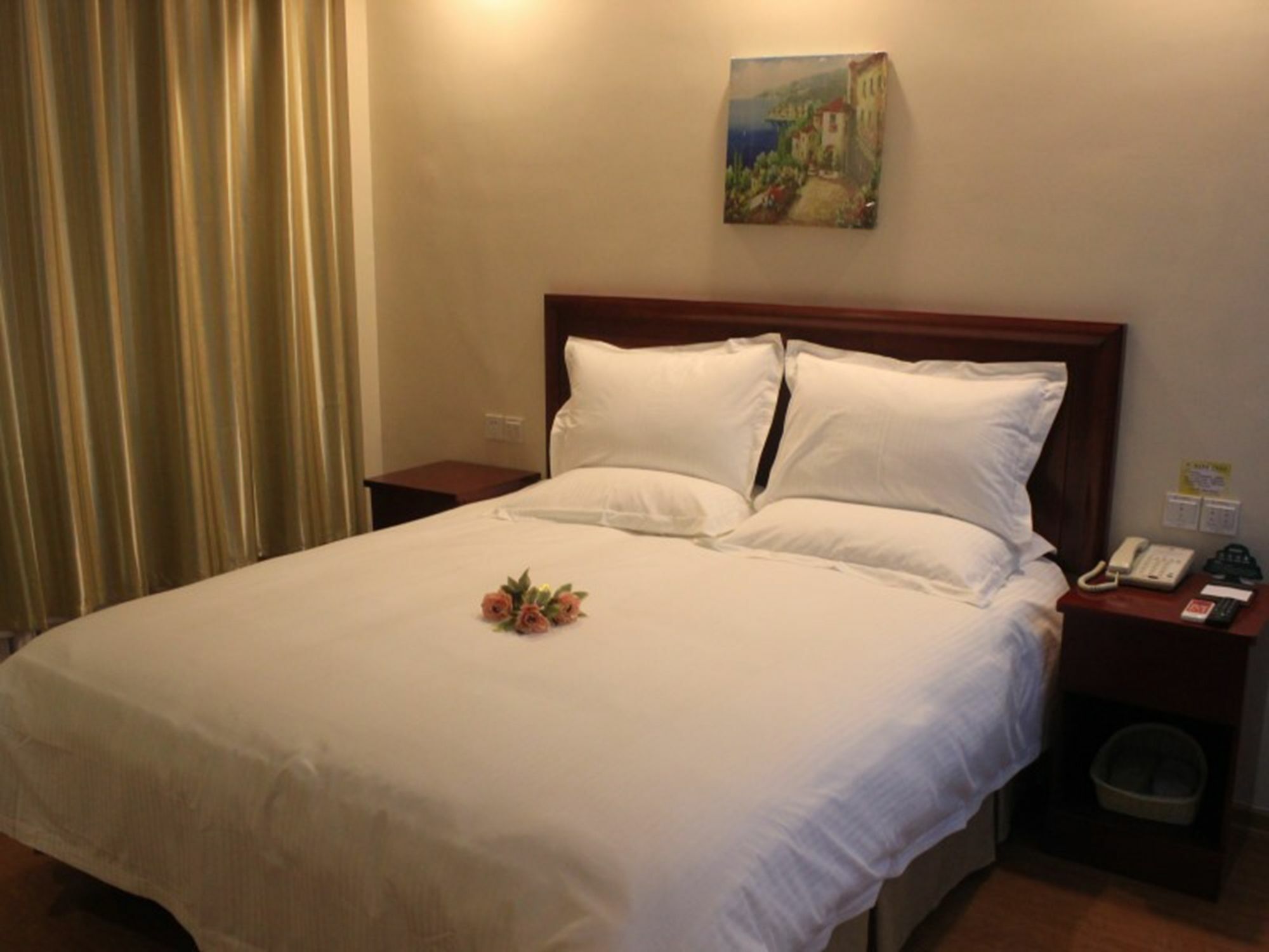 Greentree Inn Shandong Jining Qufu East Jingxuan Road Sankong Express Hotel Jining (Shandong) Exterior foto