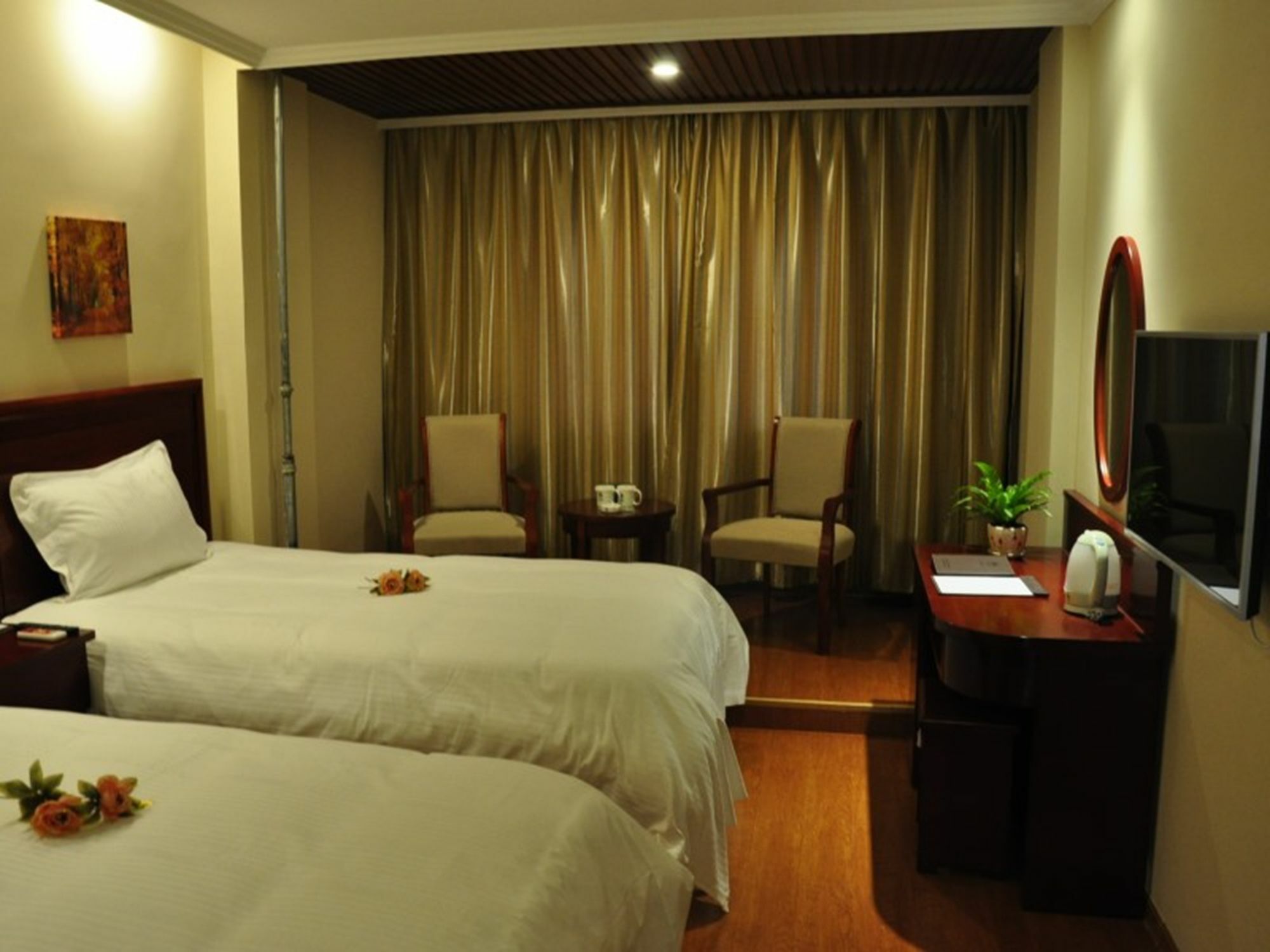 Greentree Inn Shandong Jining Qufu East Jingxuan Road Sankong Express Hotel Jining (Shandong) Exterior foto