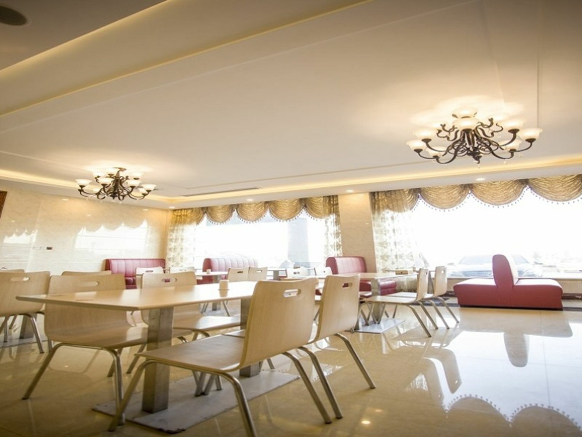 Greentree Inn Shandong Jining Qufu East Jingxuan Road Sankong Express Hotel Jining (Shandong) Exterior foto