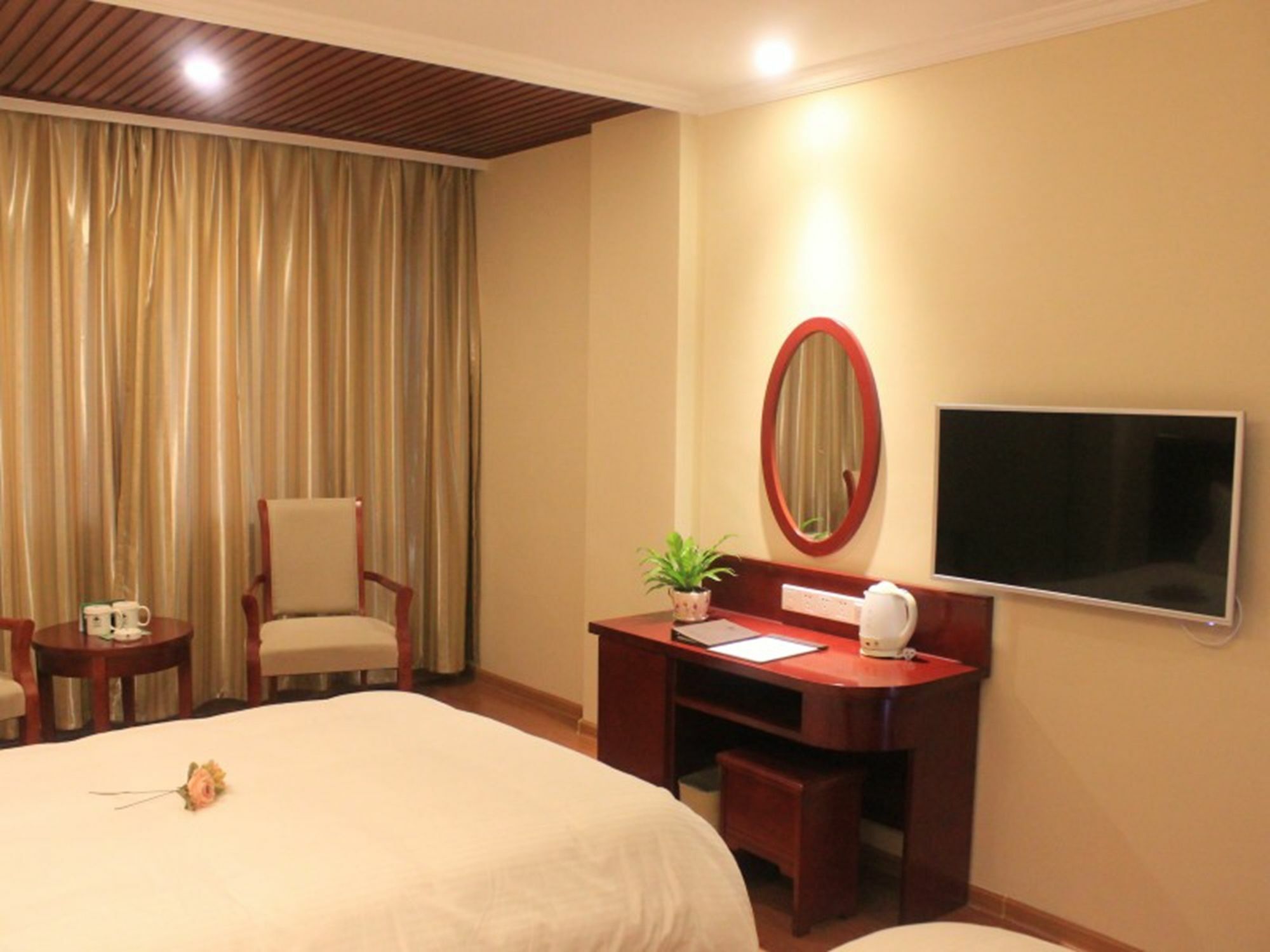 Greentree Inn Shandong Jining Qufu East Jingxuan Road Sankong Express Hotel Jining (Shandong) Exterior foto